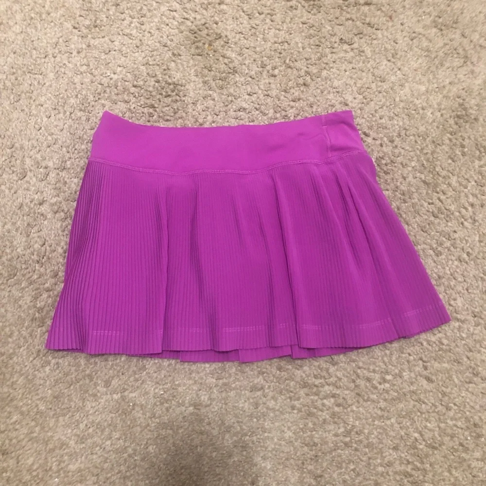 lululemon athletica Ultra Violet Pleated Skort - Purple Size 6 great conditions